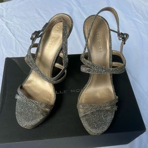 Pelle Moda Metaic Strappy Heels - 8.5